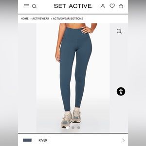 Set Active Luxform Leggings & Racer V Bra Set